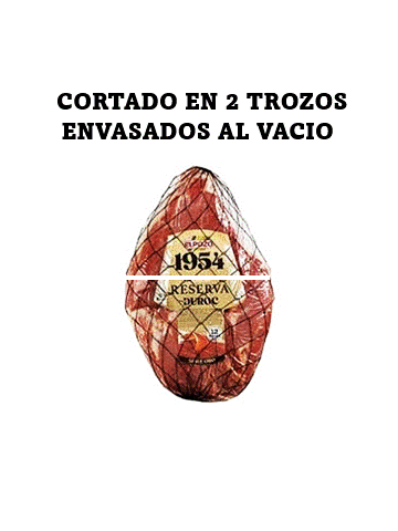 JAMON DESHUESADO RESERVA DUROC "EL POZO" (+ de 12 meses curación)