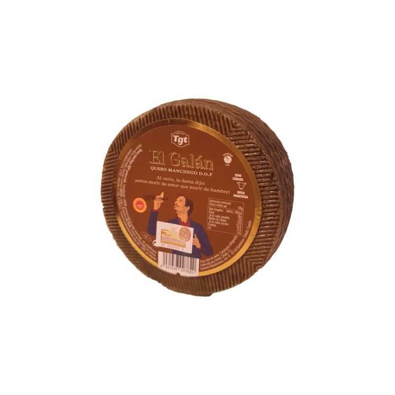 Queso de oveja El Galán Manchego con D.O.P semicurado