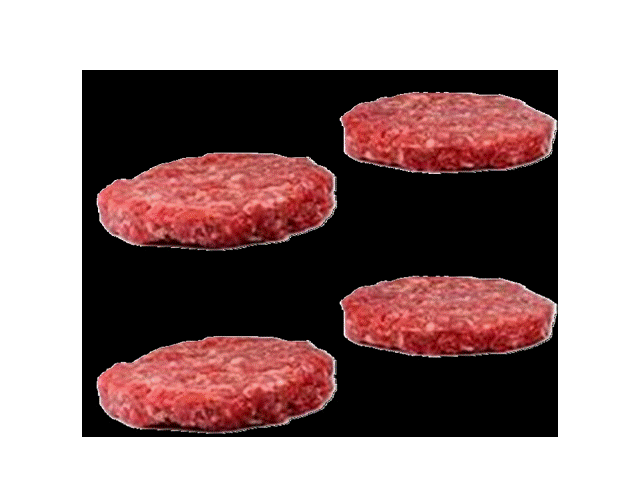 Hamburguesas de Ternera del Pirineo "Bongust" 4 PIEZAS