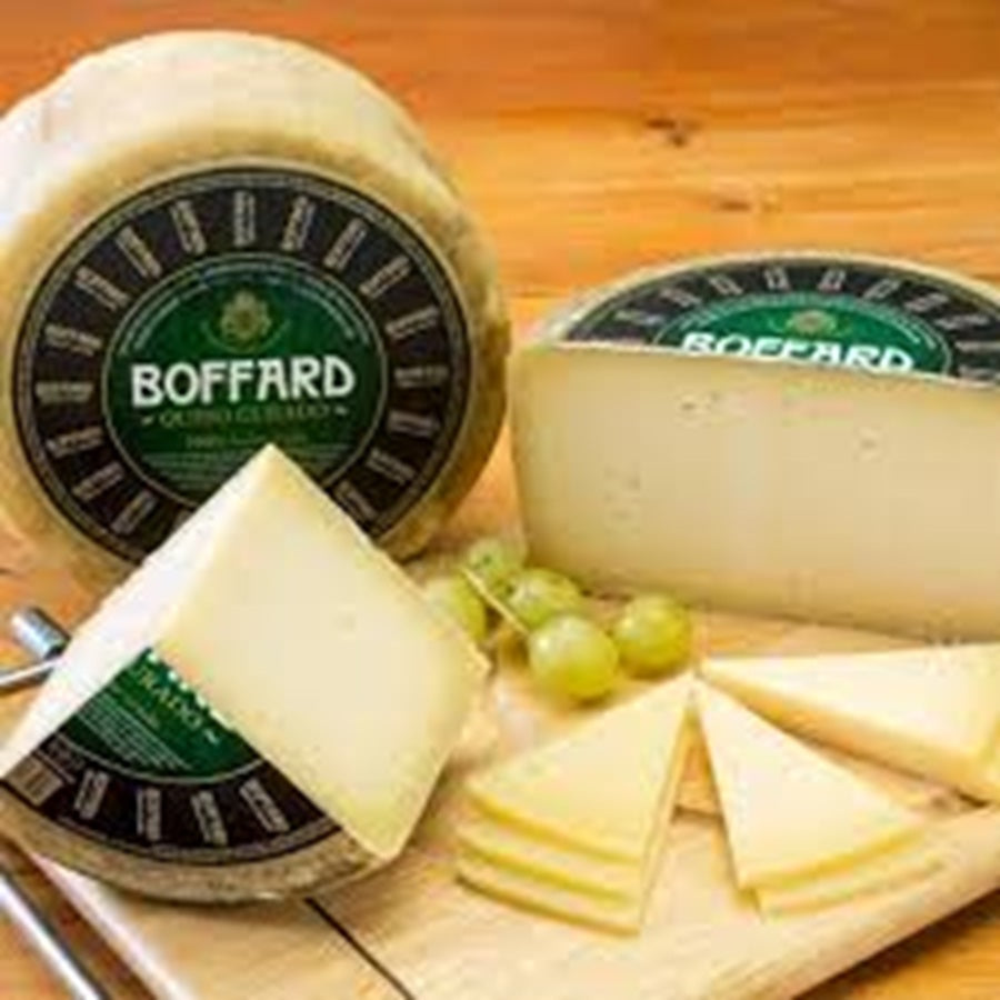 QUESO BOFFARD ARTESANO CUÑA 200 GRS, Elaborado con leche cruda de Oveja y Vaca