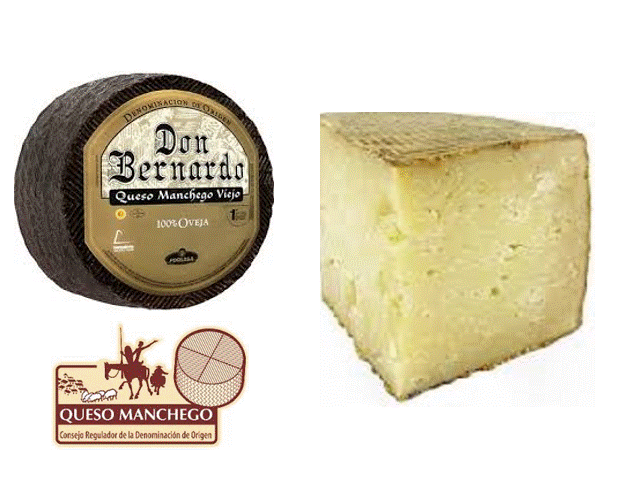 QUESO DON BERNARDO D.O.P. MANCHEGO PURO DE OVEJA