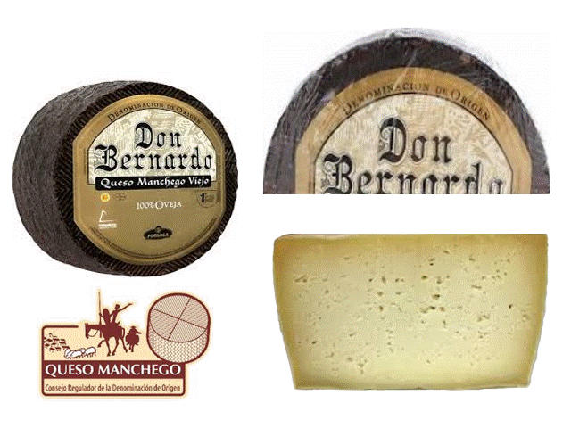 QUESO DON BERNARDO D.O.P. MANCHEGO PURO DE OVEJA