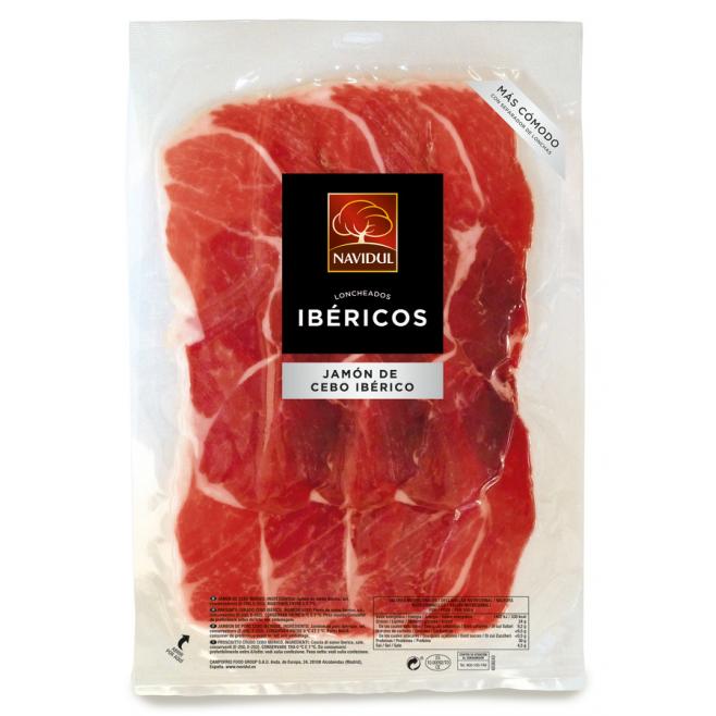 Jamón Ibérico de cebo 50% - LONCHEADO - NAVIDUL