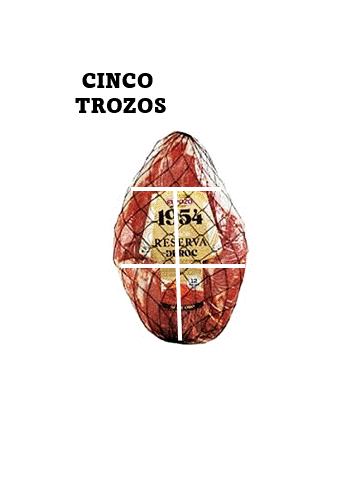 JAMON DESHUESADO RESERVA DUROC "EL POZO" (+ de 12 meses curación)