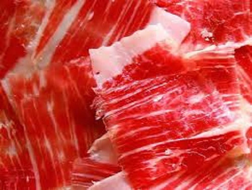 Jamón de bellota 100% ibérico 5 Jotas loncheado a cuchillo en sobres de 80gr.