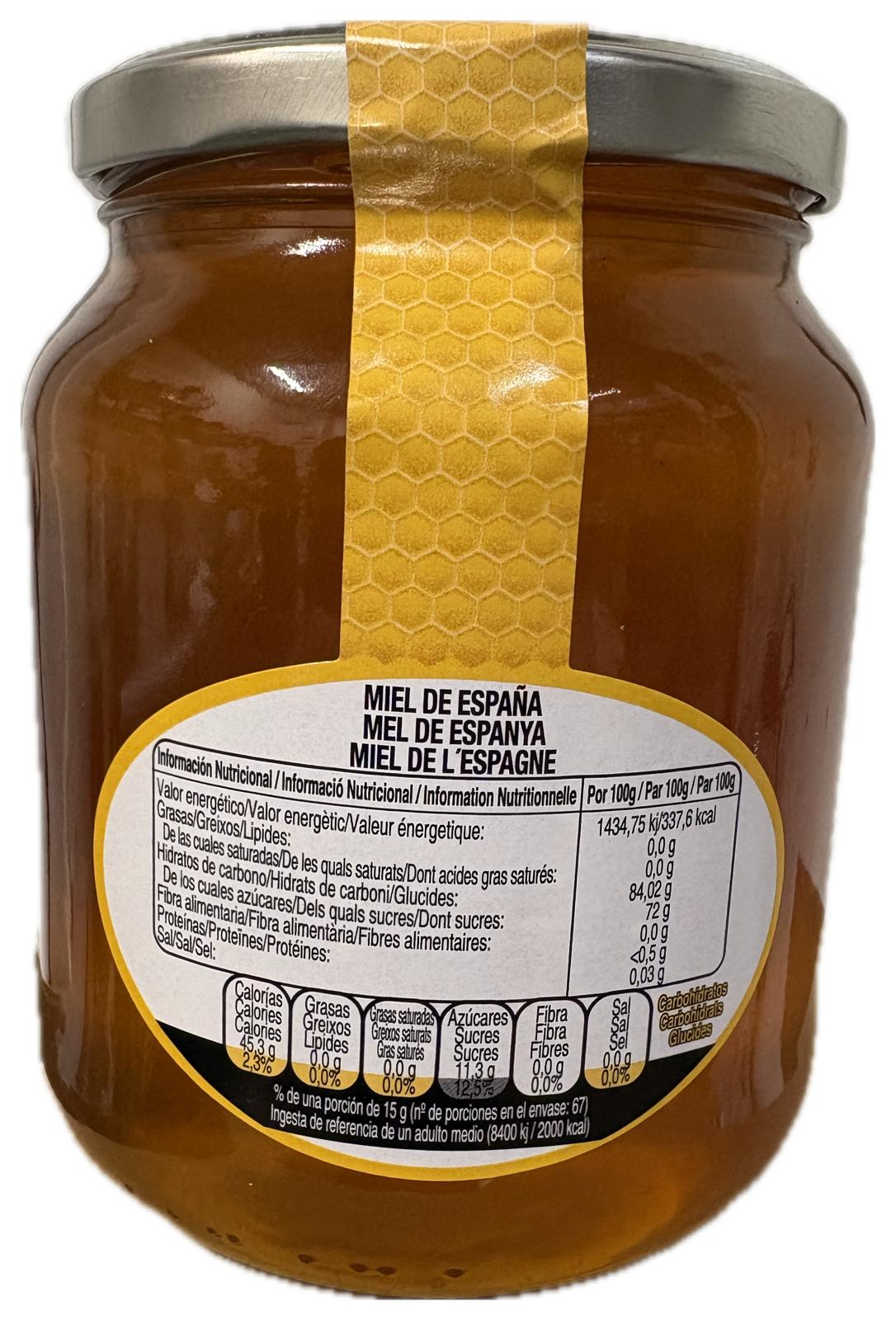 MIEL DEL VALLE DEL PIRINEO - TOMILLO - NATURAL - TARRO DE 950 GRAMOS