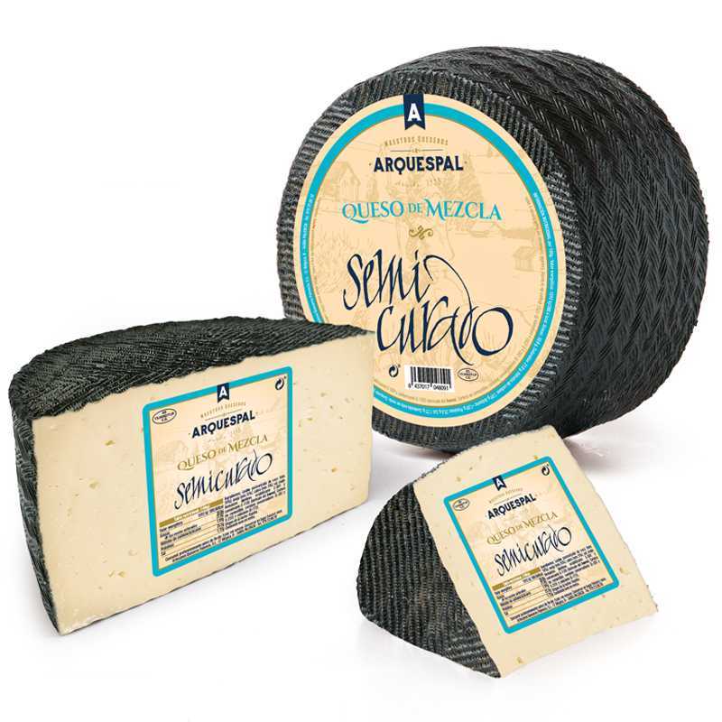 Queso Semi Curado ARQUESPAL de Leche pasteurizada