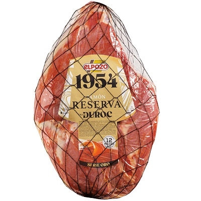 JAMON DESHUESADO RESERVA DUROC "EL POZO" (+ de 12 meses curación)