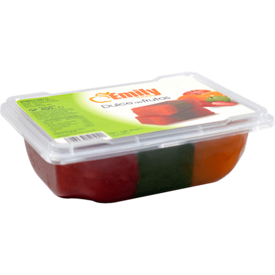 JALEA DULCE DE FRUTAS EMILY FOODS 3 COLORES - 400 gramos
