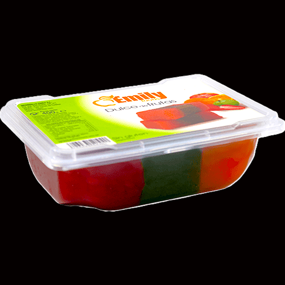 JALEA DULCE DE FRUTAS EMILY FOODS 3 COLORES - 400 gramos