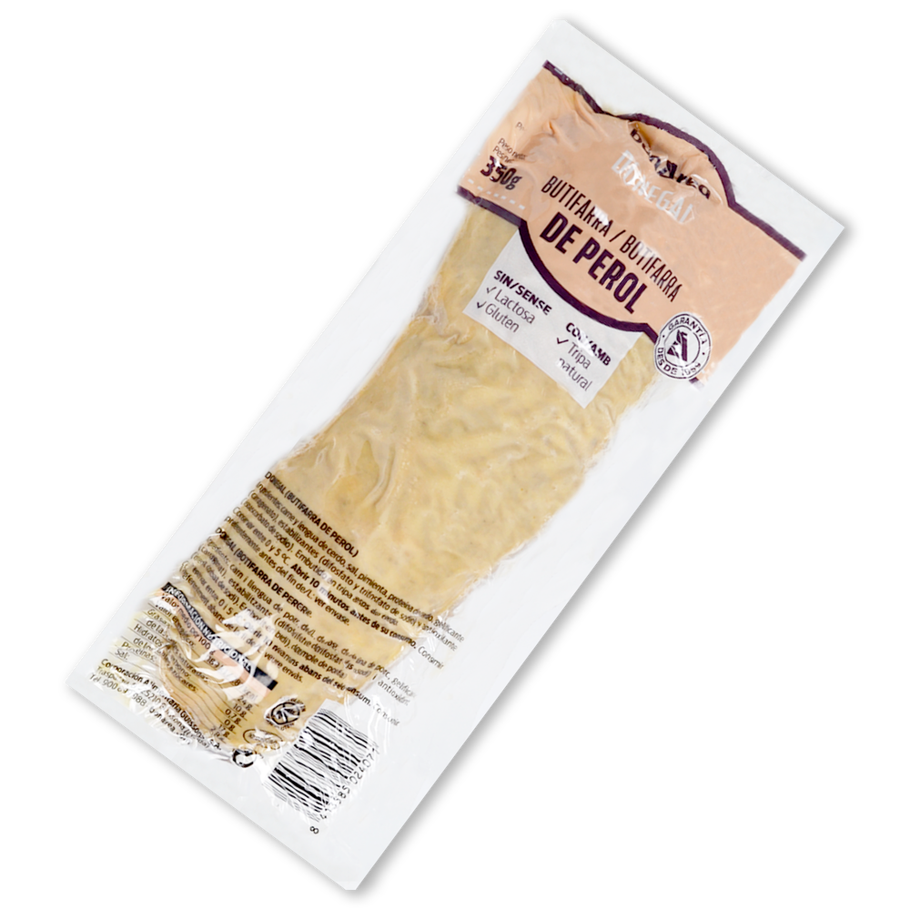 BUTIFARRA BLANCA DE PEROL DONEGAL PIEZA DE 350 gramos aprox.