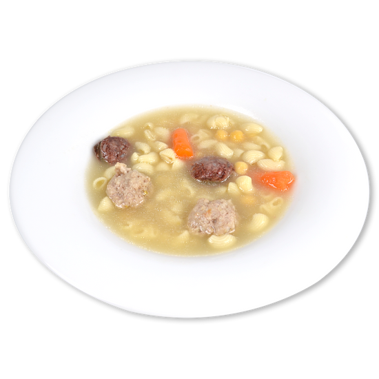 ESCUDELLA Y CARNE DE COCIDO EN TARRINA 300 GRAMOS