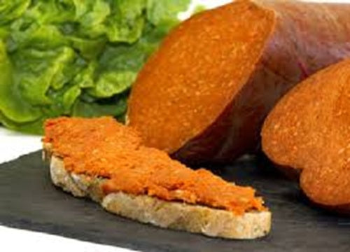 SOBRASADA DE MALLORCA NORMAL/DULCE pieza 400/450 grs.
