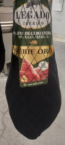 SUPER OFERTA DE PALETA IBÉRICA "LEGADO" DE CEBO 50% IBÉRICA - GRANDES 5 A 6 KILOS