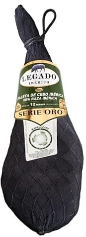 SUPER OFERTA DE PALETA IBÉRICA "LEGADO" DE CEBO 50% IBÉRICA - GRANDES 5 A 6 KILOS