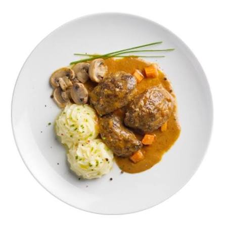 CARRILLERAS EN SALSA, LATA 380 GRS. - 1-2 RACIONES - SIN CONSERVANTES - PAMPLONICA