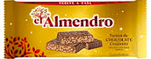 CHOCOLATE CRUJIENTE EL ALMENDRO BARRA 200 Grs.
