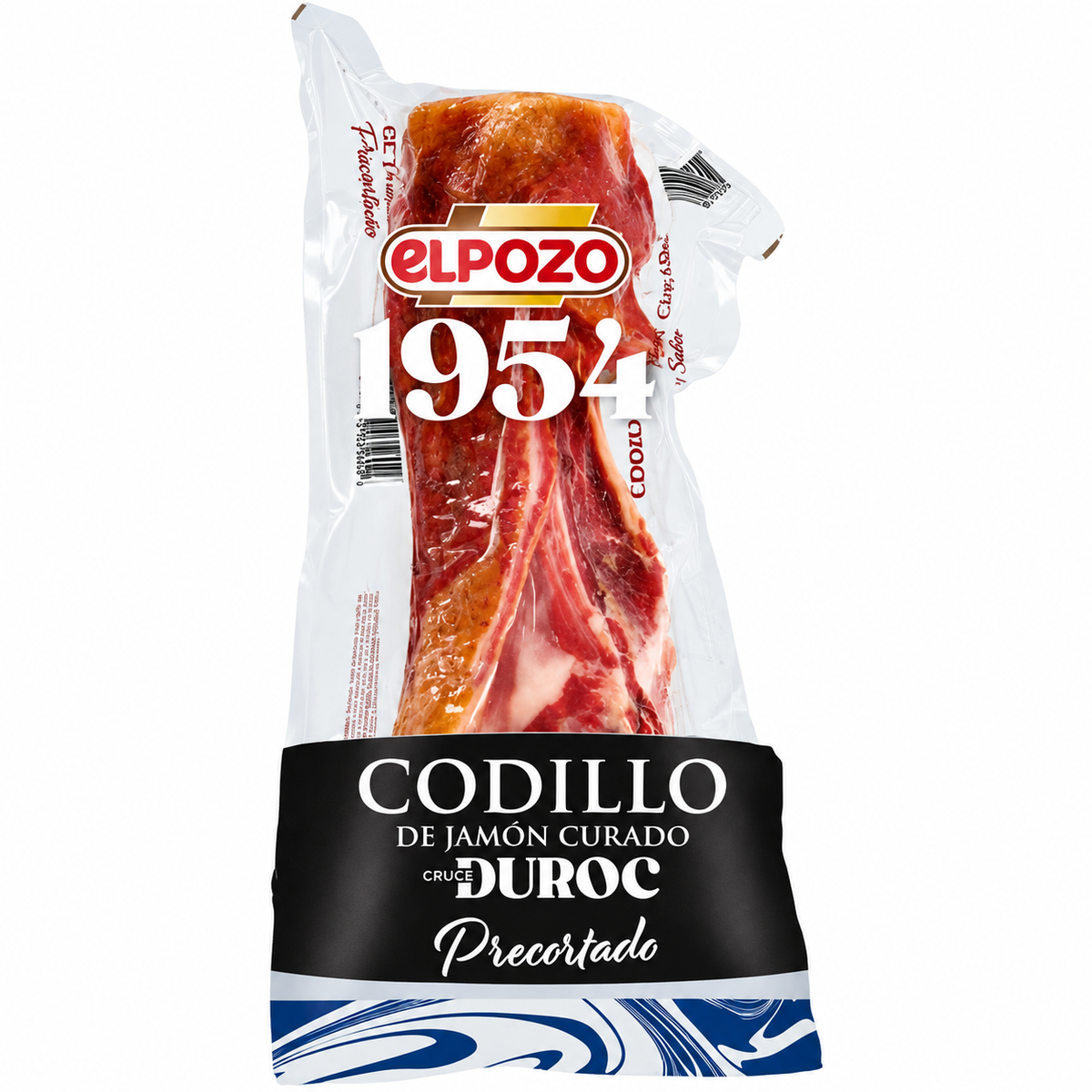CODILLO DE JAMON DUROC PRECORTADO EL POZO - PIEZA DE 850 GRS. APROXIMADO