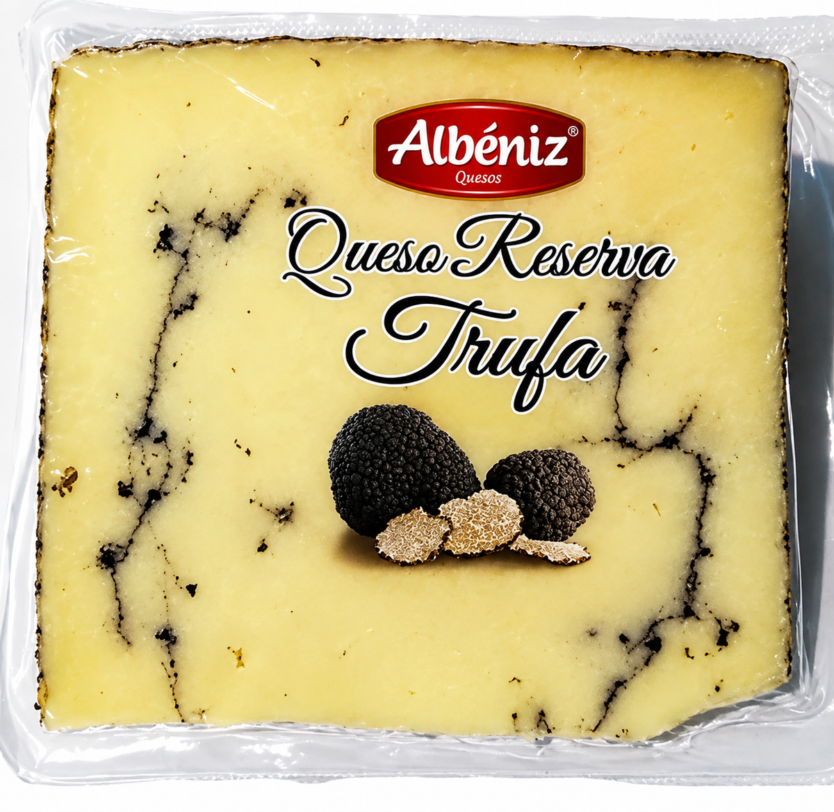 QUESO RESERVA TRUFA CUÑA DE 200 GRAMOS ·ALBENIZ"