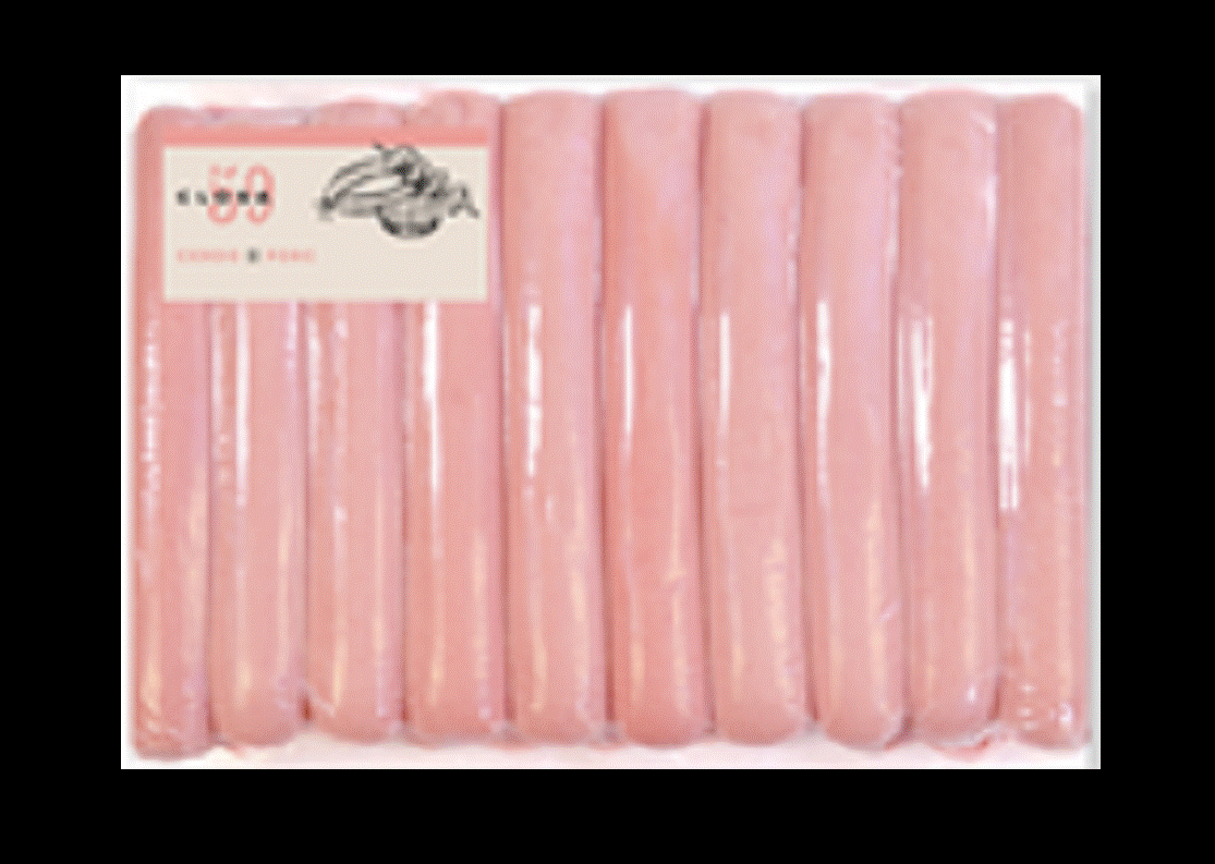 FRANFURT 20 PIEZAS - 1 KILO - SABOR AHUMADO - PIEZAS DE 50 GRAMOS