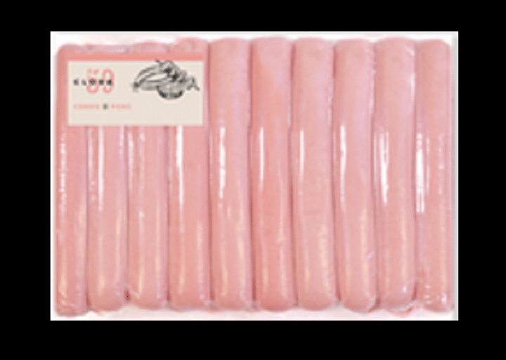 FRANFURT 20 PIEZAS - 1 KILO - SABOR AHUMADO - PIEZAS DE 50 GRAMOS