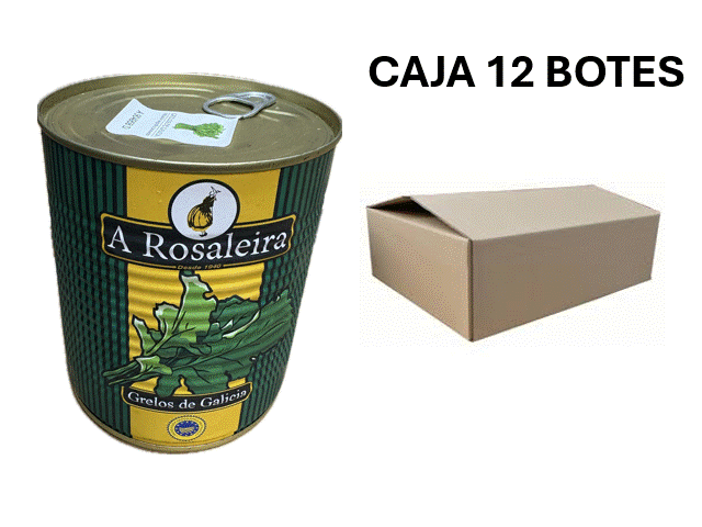 GRELOS EN LATA AUTÉNTICOS DE GALICIA A ROSALEIRA