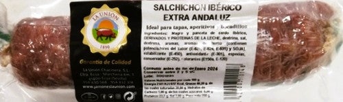 SALCHICHON IBÉRICO EXTRA ANDALUZ  . "La Union de Jabugo"