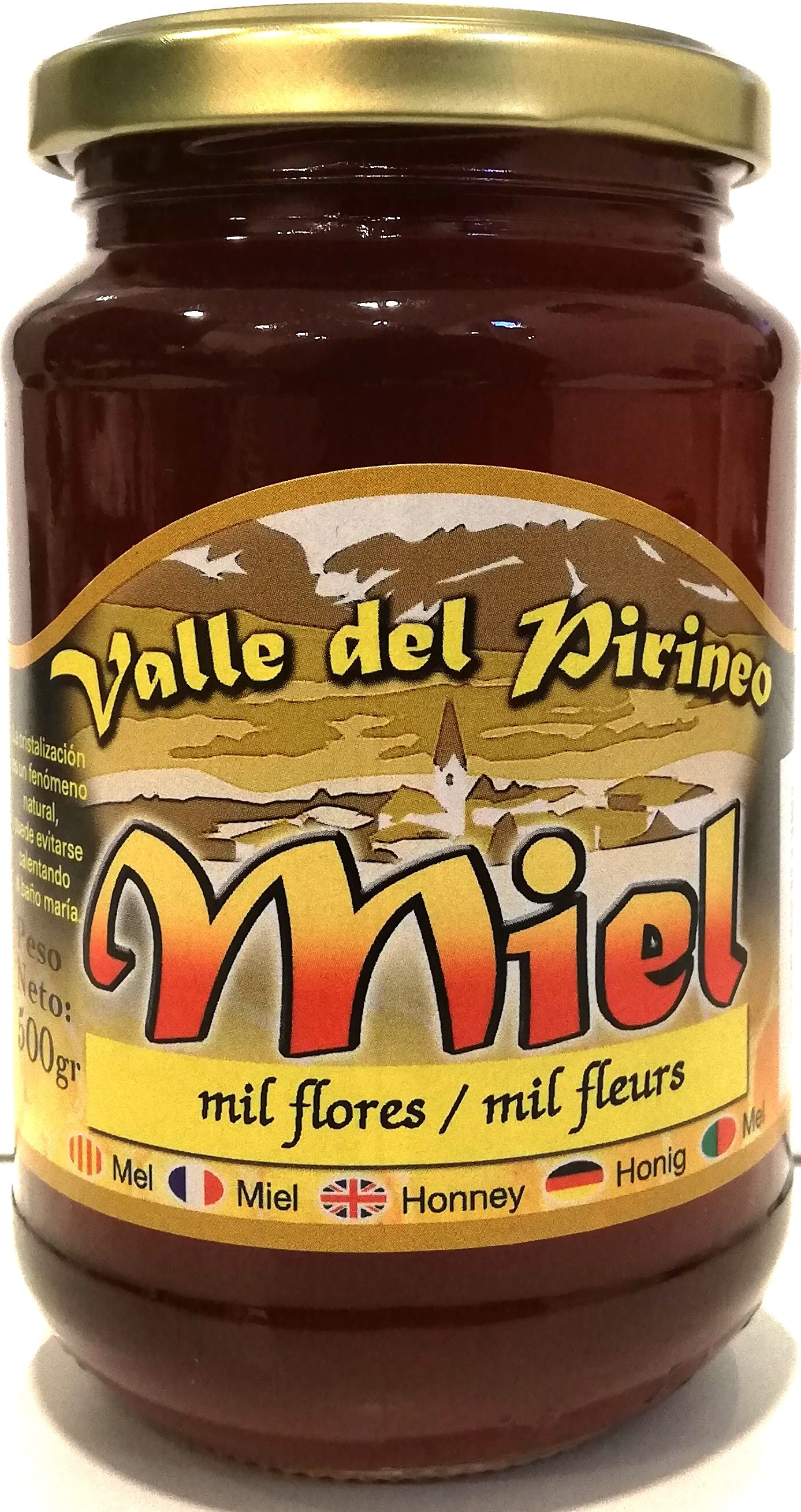 MIEL DEL VALLE DEL PIRINEO - PURA - ARTESANA