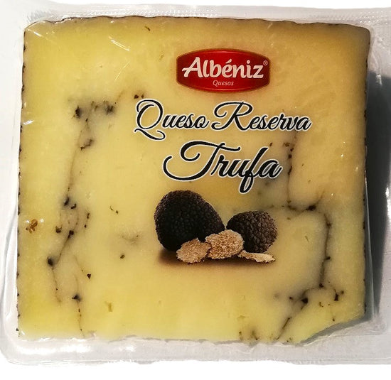 QUESO RESERVA TRUFA CUÑA DE 200 GRAMOS ·ALBENIZ"