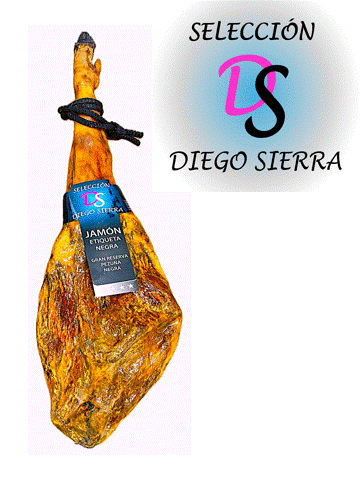 JAMON ETIQUETA NEGRA "Diego Sierra" Gran Reseva Pezuña Negra