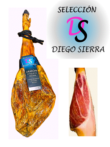 JAMON ETIQUETA NEGRA "Diego Sierra" Gran Reseva Pezuña Negra