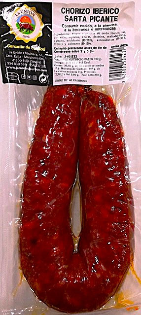 CHORIZO IBÉRICO SARTA  PICANTE "La Union de Jabugo"
