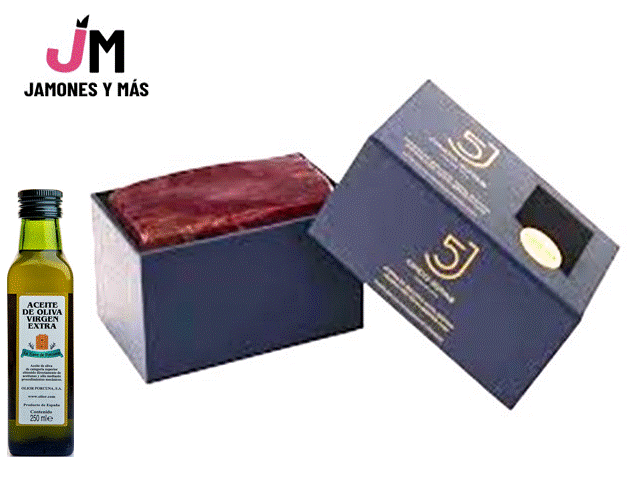 LINGOTE JAMON 5 JOTAS CON REGALO ACEITE