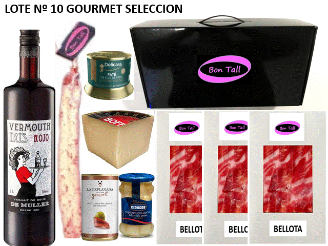 Pack Cesta Gourmet - LOTE Nº 10 SELECCIÓN