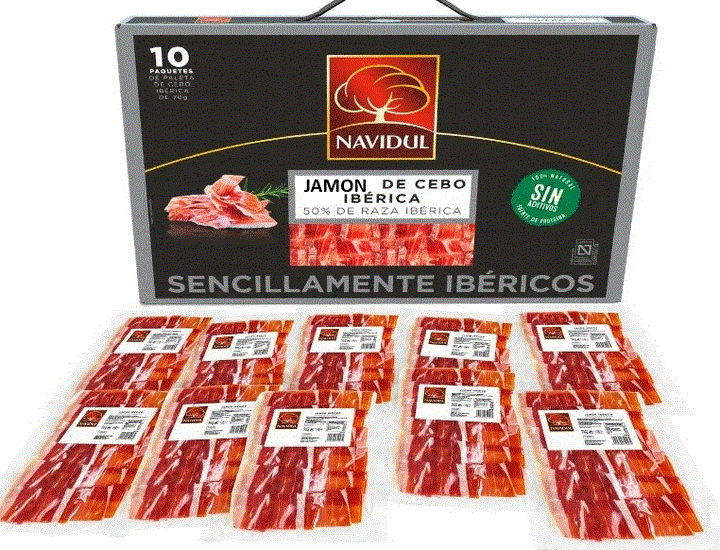 Maletín Jamón Ibérico de cebo 50%  - NAVIDUL