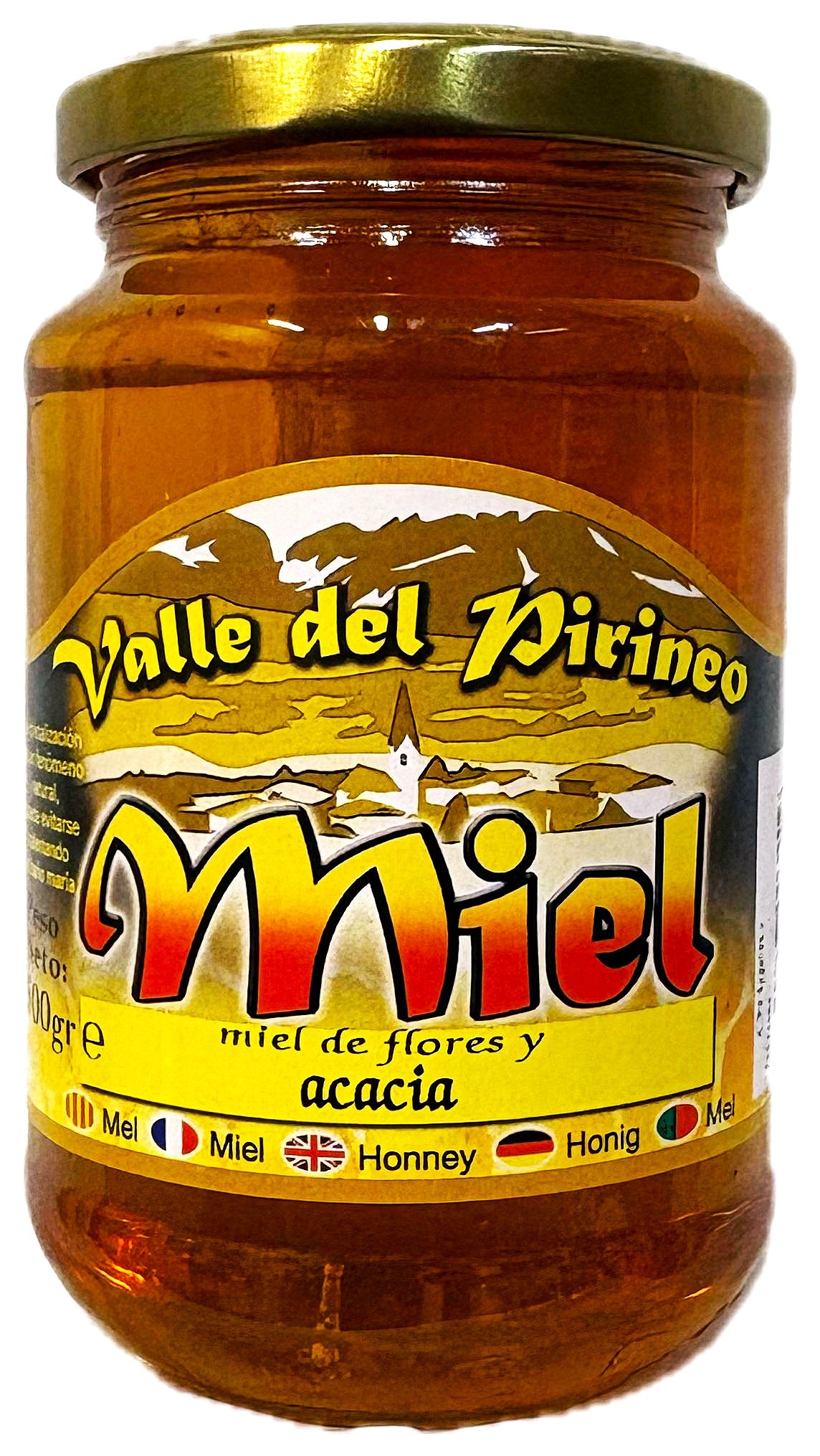 MIEL DEL VALLE DEL PIRINEO - PURA - ARTESANA