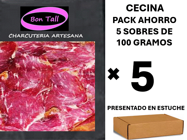 CECINA DE LEON - LONCHEADA 100 gramos