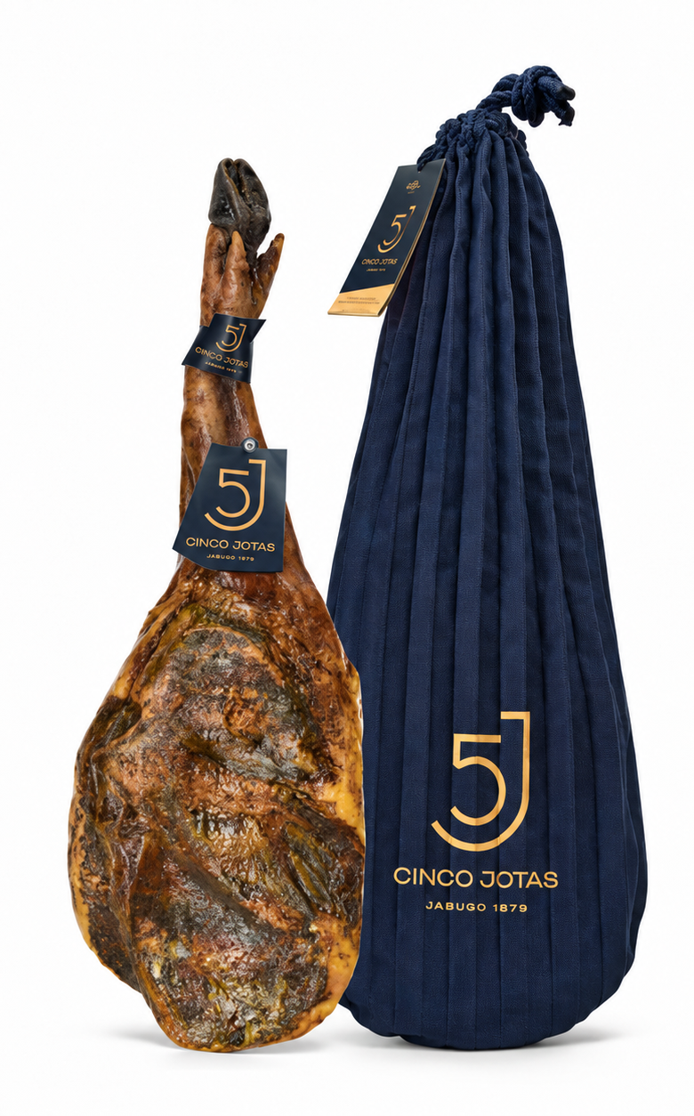 CINCO JOTAS "5J"  PALETILLA DE BELLOTA IBÉRICA PURA (crotal negro) peso: + de 6 Kilos