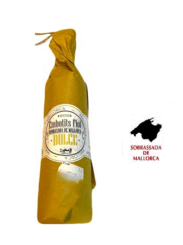 SOBRASADA DE MALLORCA NORMAL/DULCE pieza de 250 gramos
