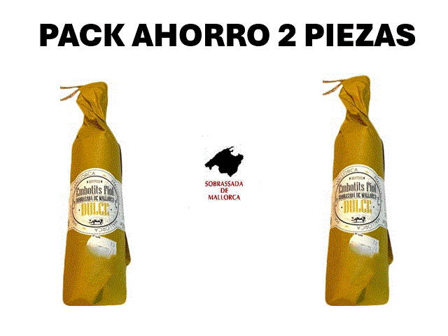 SOBRASADA DE MALLORCA NORMAL/DULCE pieza de 250 gramos