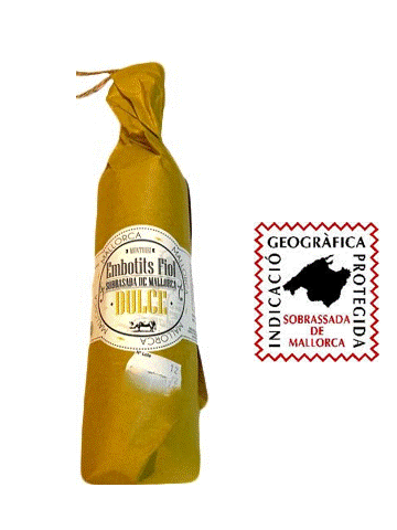 SOBRASADA DE MALLORCA NORMAL/DULCE pieza de 250 gramos