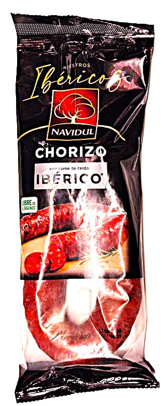 Chorizo Sarta Ibérico NAVIDUL pieza de 220 gramos