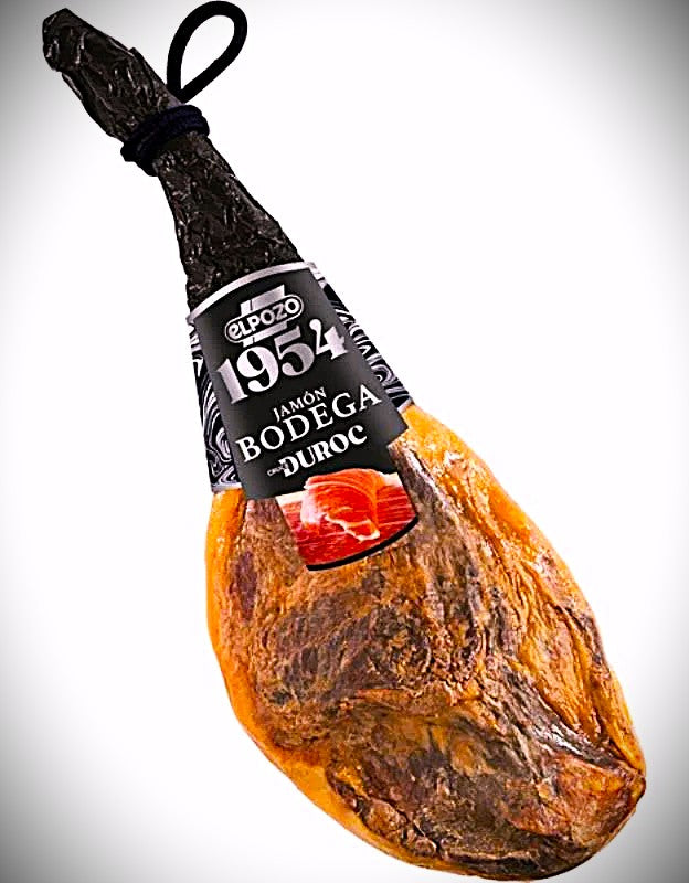 JAMON 1954 EL POZO BODEGA DUROC "EL PATA NEGRA DE CERDO BLANCO/DUROC pieza de 7 a 8 kilos
