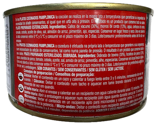 CALLOS DE CERDO EN LATA 380 GRS. PAMPLONICA