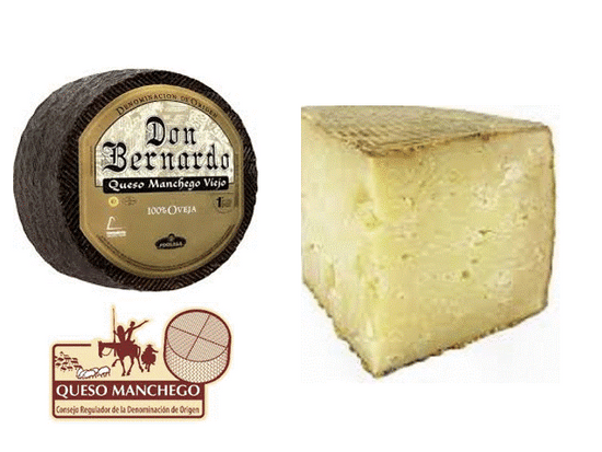 QUESO DON BERNARDO D.O.P. MANCHEGO PURO DE OVEJA