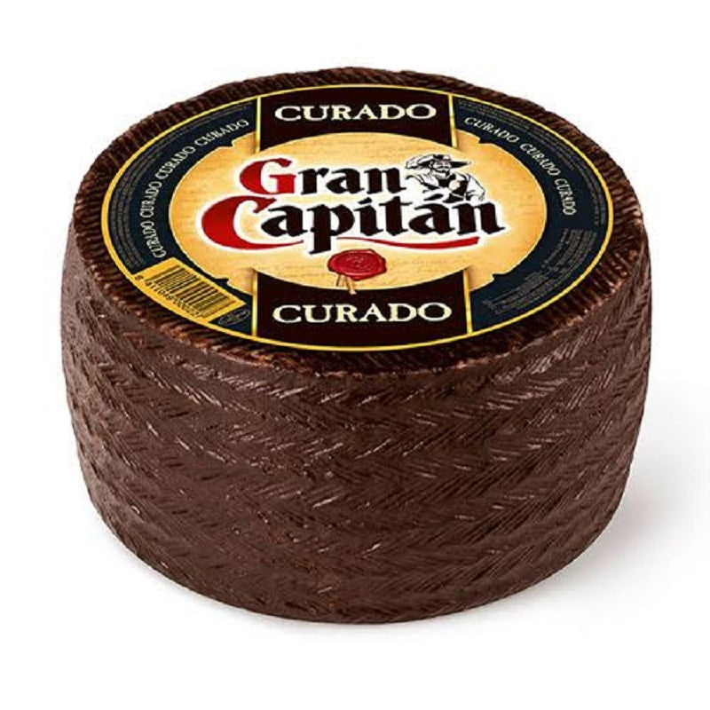 QUESO GRAN CAPITAN CURADO PIEZA DE 3 KILOS