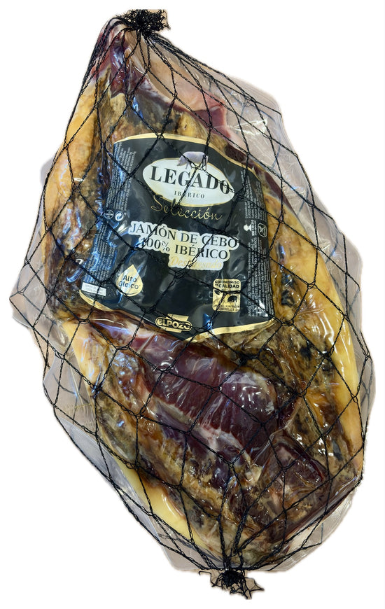 JAMON DE CEBO 100X100 IBÉRICO DESHUESADO - LEGADO IBÉRICO - piezas de 4 a 4'5 kgs.