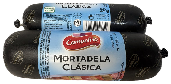 MORTADELA CLASICA - CAMPOFRIO - pieza de 330 gramos