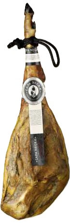 Jamón de cebo 50% Raza Ibérica Capa Negra peso: 7 a 8 kgs.(Consorcio de Jabugo)