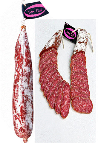 Longaniza Artesana (Pagés) extra Bon Tall origen Vic piezas de 500 gramos aprox.
